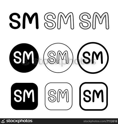Service Mark icon symbol sign