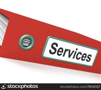 Services File Contains Service Information. Services File Containing Service Information