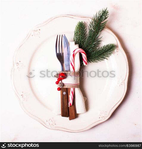 Serving table Christmas. Serving table Christmas with rings and candy stuff