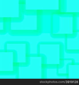 Set of Abstract Green Squares. Green Squares Background.. Green Squares