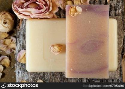  Set of natural spa soaps  for good care and health