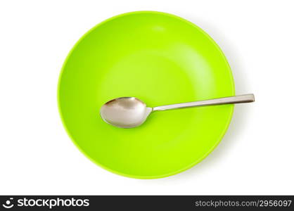 Set of utensils arranged on the table