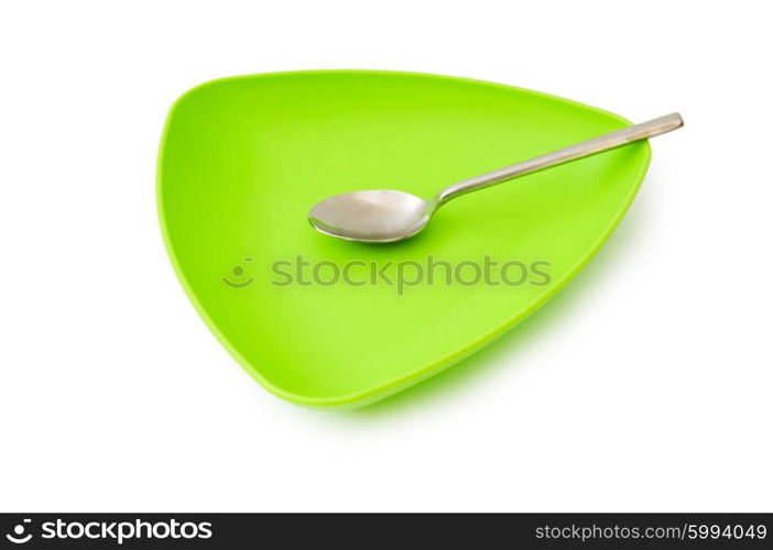 Set of utensils arranged on the table