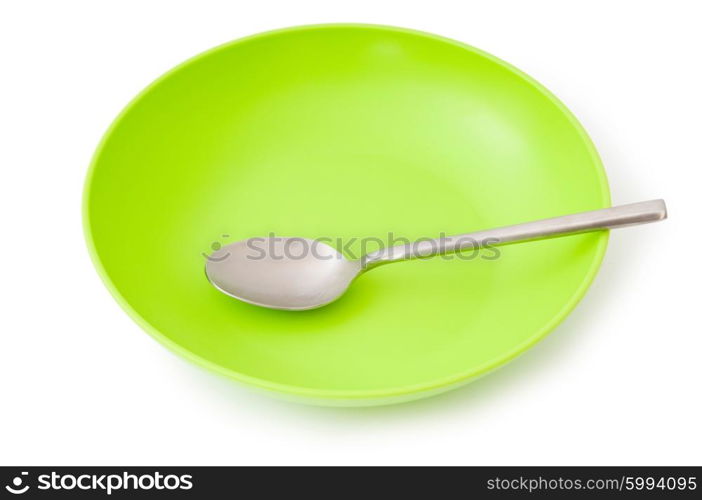 Set of utensils arranged on the table