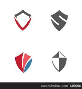 Set Shield icon Vector Illustration design Logo template