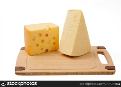 several cheeses