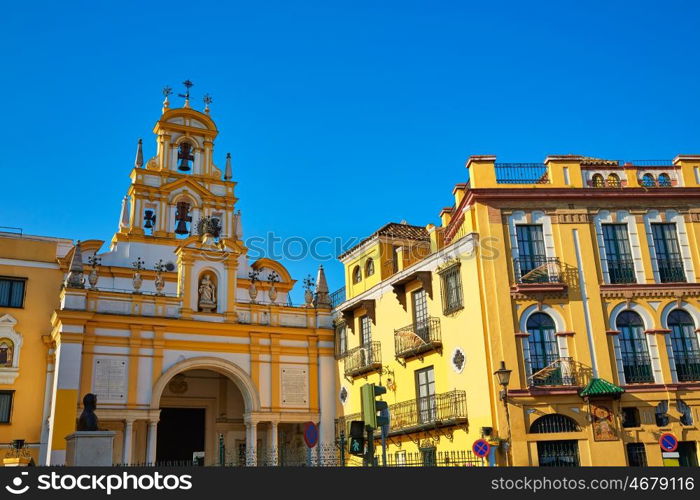 Seville Basilica de la Macarena church in Sevilla Andalusia Spain