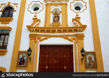 Seville Capilla de los Marineros Chapel in Spain at Triana barrio of Sevilla Sndalusia