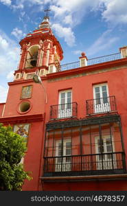 Seville parroquia de la O church in Spain at Triana of Sevilla andalusia