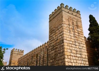 Seville Real Alcazar fortress Sevilla Andalusia Spain