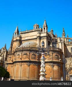 Seville the cathedral of Sevilla Andalusia Spain