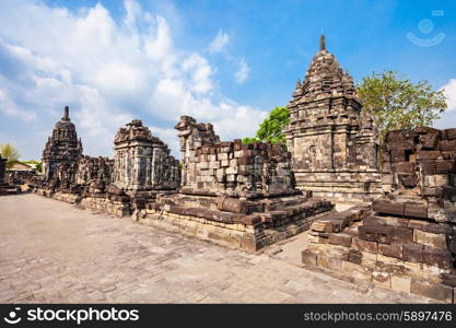 Sewu is a Buddhist temple complex near Prambanan Temple, Central Java in Indonesia