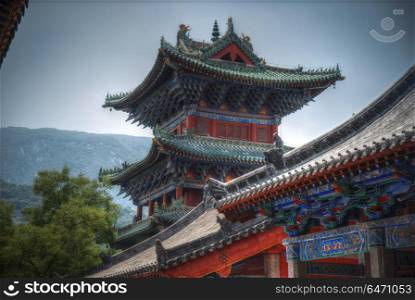 Shaolin is a Buddhist monastery in central China. Located on the mountain. Shaolin is a Buddhist monastery