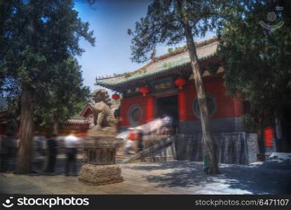 Shaolin is a Buddhist monastery in central China. Located on the mountain. Shaolin is a Buddhist monastery