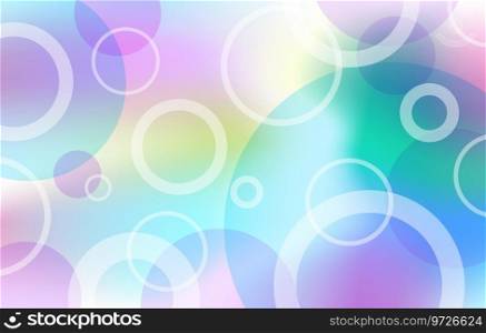 Shape of circles background, blue, turquoise, pink, purple, lilac color combination. 