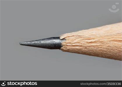 sharp tip of a pencil macro