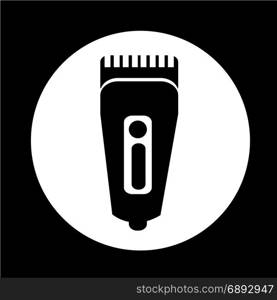 Shaver symbol hairclipper icon