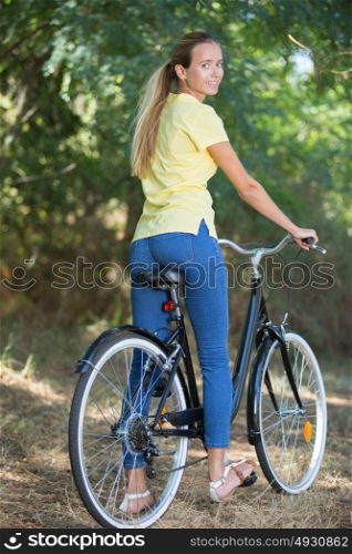 she is having a pause from biking