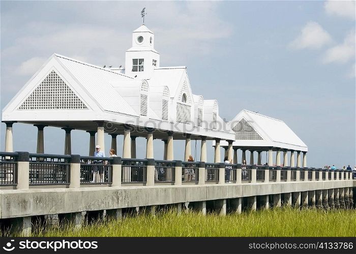 Shed in a public park, Waterfront Park, Charleston, South Carolina, USA