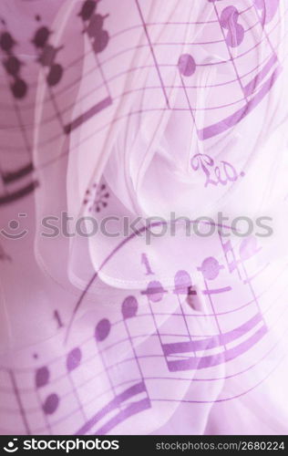 Sheet music and Dress