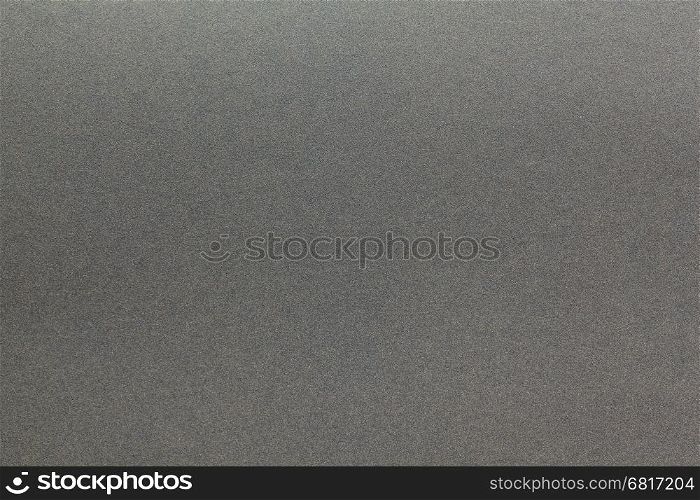 sheet of black sand paper for background