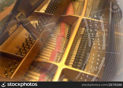 Sheet of music,Score, Piano