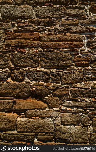 Shell rock Stone wall texture or background. Large resolution