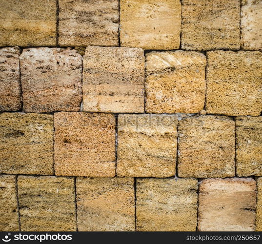 Shellfish bricks texture with aged weathered elements