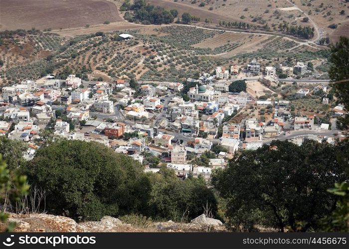 Shibli village near mount Tavor, Israel