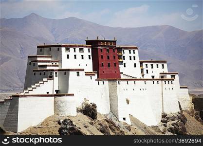 Shigatse monastery in Tibet