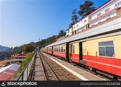 Shimla Railway station in Shimla, Himachal Pradesh, India