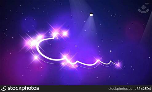 Shining Lights And dust particles Background  Shining Lights And dust particles Background 