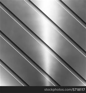 Shiny abstract metal bars background