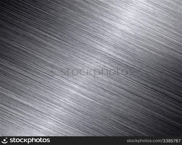Shiny brushed metal texture abstract background.
