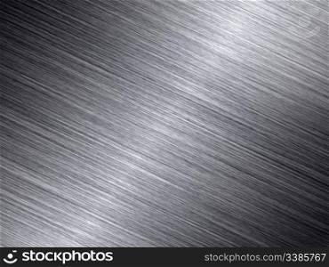 Shiny brushed metal texture abstract background.