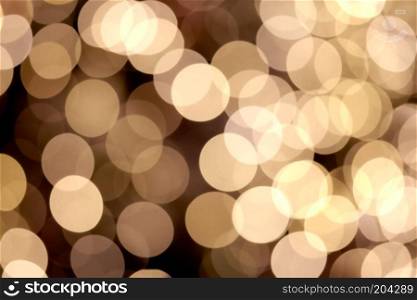 shiny Gold blurred abstract bokeh background. Gold abstract bokeh background
