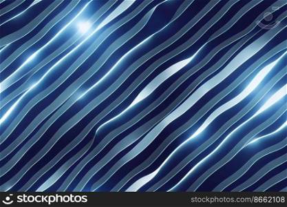 Shiny metal seamless pattern 3d illustrated