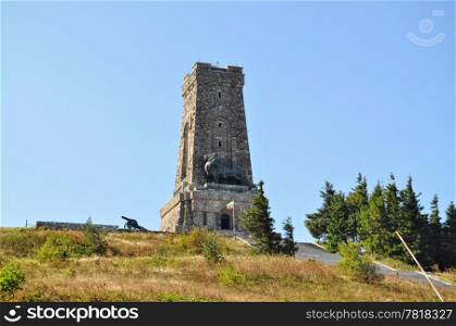 Shipka memorial for the victory of Russians over the Ottoman empire