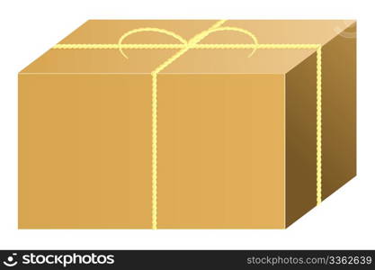 shipping box vector