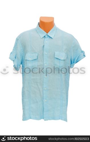 Shirt isolated on the white background