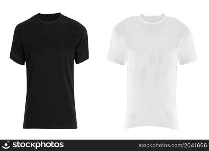 Shirts isolated on white background