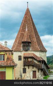 Shoemakers guild tower, Sighisoara, Transylvania, Romania