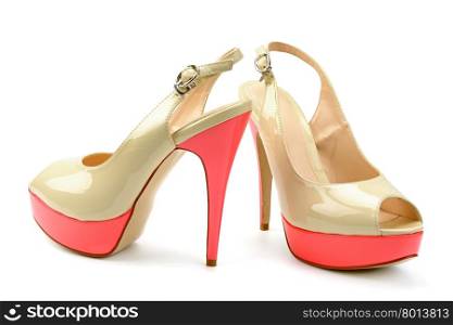 shoes isolated on a white background