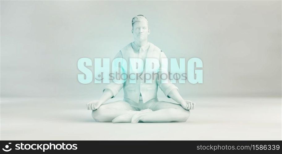 Shopping and Keeping Calm Zen State Easy Solutions. Shopping Easy Solution