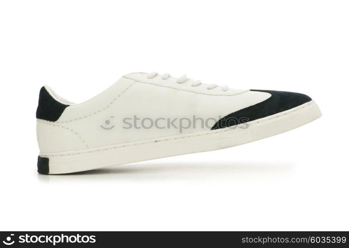 Short shoes isolated on the white background