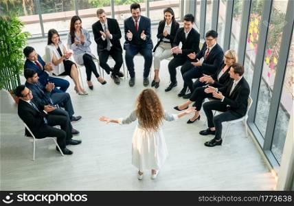 Shot of a group of businesspeople having a discussion in an office