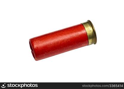 shotgun bullet isolated on white background