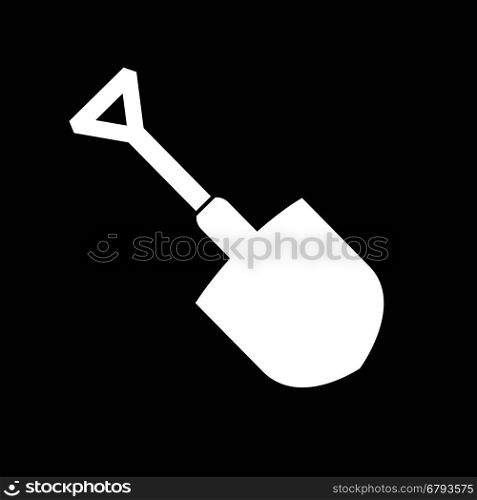 shovel icon illustration design