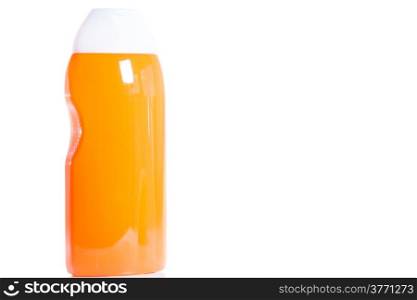 Shower gel isolated on a white background