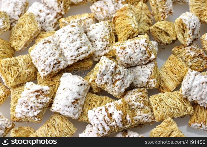 Shredded Wheat Cereal background